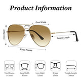Ochelari de soare Techsuit Sunglasses (3025), polarizati, UV400, Auriu/Verde