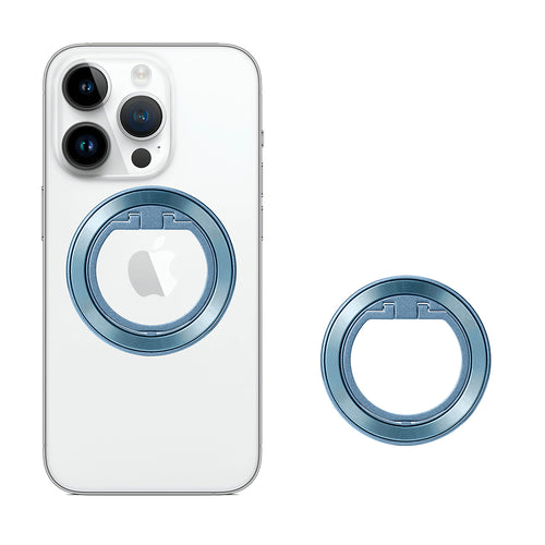 Suport inel Techsuit MagSafe Phone Ring (MPR2), albastru
