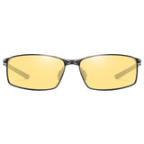Ochelari de soare Techsuit Sunglasses Polarized (559), polarizati, UV400, negru;galben