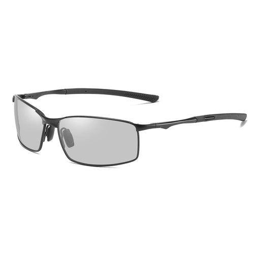 Ochelari de soare Techsuit Sunglasses Polarized (559), polarizati, UV400, negru;negru/transparenta