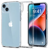 Husa pentru iPhone 14, Spigen Ultra Hybrid (ACS05040), transparenta