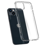 Husa pentru iPhone 14, Spigen Ultra Hybrid (ACS05040), transparenta
