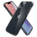 Husa pentru iPhone 14, Spigen Ultra Hybrid (ACS05040), transparenta