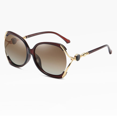Ochelari de soare Techsuit Sunglasses Polarized (1722), polarizati, UV400, maro