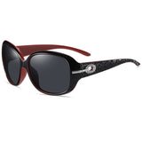 Ochelari de soare Techsuit Sunglasses Polarized PC (2012), polarizati, UV400, Negru/Rosu/Gri