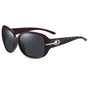 Ochelari de soare Techsuit Sunglasses Polarized PC (2012), polarizati, UV400, rosu;gri