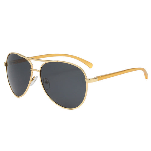 Ochelari de soare Techsuit Sunglasses Polarized (2150), polarizati, UV400, auriu;gri