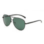 Ochelari de soare Techsuit Sunglasses Polarized (2150), polarizati, UV400, negru;verde