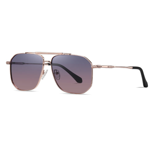 Ochelari de soare Techsuit Sunglasses Polarized (8538), polarizati, UV400, roz;auriu;mov