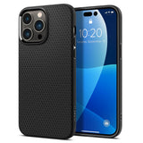 Husa pentru iPhone 14 Pro Max, Spigen Liquid Air (ACS04813), negru