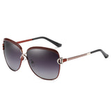 Ochelari de soare Techsuit Sunglasses Polarized (8702), polarizati, UV400, negru;maro