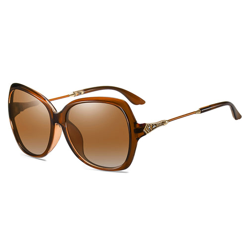 Ochelari de soare Techsuit Sunglasses Polarized (8881), polarizati, UV400, maro
