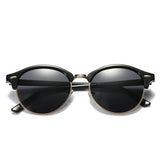 Ochelari de soare Techsuit Sunglasses Polarized (66612), polarizati, UV400, negru;albastru;auriu