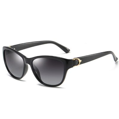 Ochelari de soare Techsuit Sunglasses Polarized (A572), polarizati, UV400, Negru/Gradient Gray