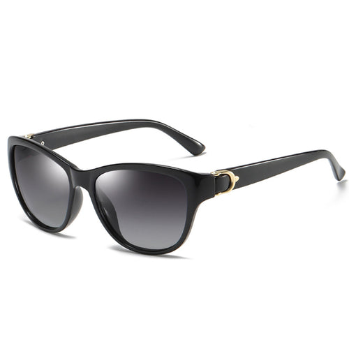 Ochelari de soare Techsuit Sunglasses Polarized (A572), polarizati, UV400, Negru/Gradient Gray