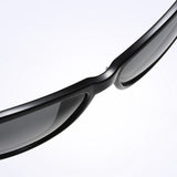 Ochelari de soare Techsuit Sunglasses Polarized (A572), polarizati, UV400, Negru/Gradient Gray