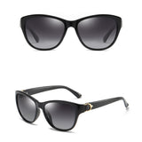 Ochelari de soare Techsuit Sunglasses Polarized (A572), polarizati, UV400, Negru/Gradient Gray