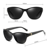 Ochelari de soare Techsuit Sunglasses Polarized (A572), polarizati, UV400, alb;maro