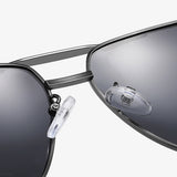 Ochelari de soare Techsuit Sunglasses Polarized (LM001), polarizati, UV400, gri