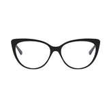 Techsuit Anti-Blue Light Glasses Reflex Metal (F5018-C72), Cat Eye, Dark Negru