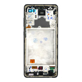 OEM Display Touchscreen cu Frame (21235), Samsung Galaxy A72 4G (SM-A725), Negru