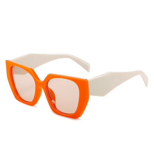 Ochelari de soare Techsuit Sunglasses (3967), polarizati, UV400, bej;crem;portocaliu