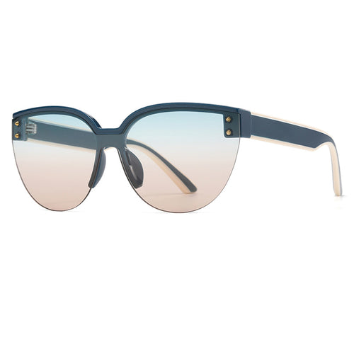 Ochelari de soare Techsuit Sunglasses (6506), polarizati, UV400, maro;verde