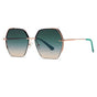 Ochelari de Soare Techsuit (8561), polarizati, UV400, verde;auriu