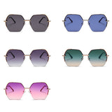 Ochelari de Soare Techsuit (8561), polarizati, UV400, verde;auriu