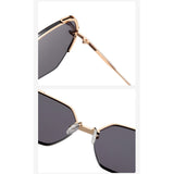 Ochelari de Soare Techsuit (8561), polarizati, UV400, verde;auriu