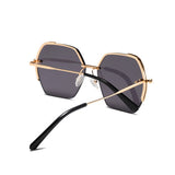 Ochelari de Soare Techsuit (8561), polarizati, UV400, verde;auriu