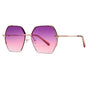Ochelari de soare Techsuit Sunglasses (8561), polarizati, UV400, roz;auriu;mov