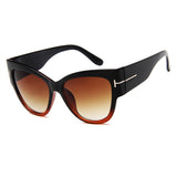 Ochelari de soare Techsuit Sunglasses (9778), polarizati, UV400, negru;maro
