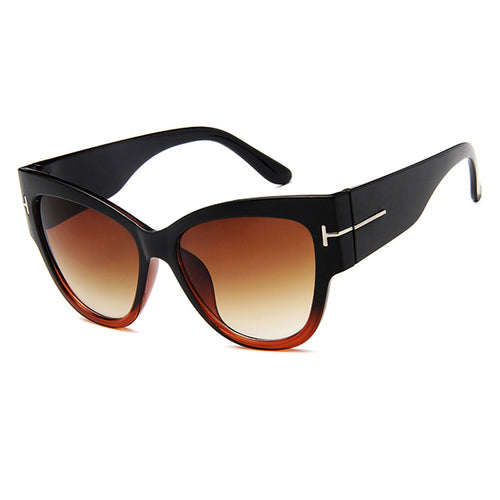 Ochelari de soare Techsuit Sunglasses (9778), polarizati, UV400, negru;maro