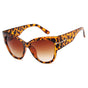 Ochelari de soare Techsuit Sunglasses (9778), polarizati, UV400, Leopard/Maro