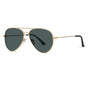 Ochelari de soare Techsuit Sunglasses (3025), polarizati, UV400, Auriu/Verde