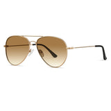 Ochelari de soare Techsuit Sunglasses (3025), polarizati, UV400, Auriu/Verde