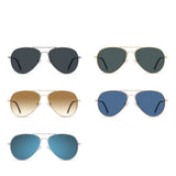 Ochelari de soare Techsuit Sunglasses (3025), polarizati, UV400, albastru;auriu