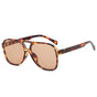 Ochelari de soare Techsuit Sunglasses (98061), polarizati, UV400, maro;bej / portocaliu