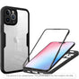 Husă pentru iPhone 17 Pro / iPhone 18 Pro, Techsuit ColorVerse 360 Series + Screen Protector, Neagră
