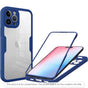 Husă pentru iPhone 17 Pro Max / iPhone 18 Pro Max, Techsuit ColorVerse 360 Series cu Folie protectoare, Albastră