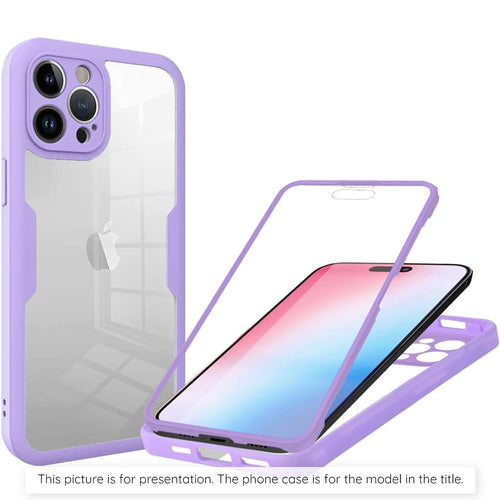Husa pentru Xiaomi Redmi Note 17 Pro 5G, Techsuit ColorVerse 360 Series cu Folie Protectoare, Mov