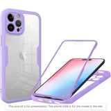 Husă pentru iPhone 17 Pro Max / iPhone 18 Pro Max, Techsuit ColorVerse 360 Series cu Folie Protectoare, Mov
