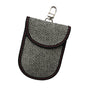 Techsuit Rfid Anti-Theft (AF1), pentru Cards & Keys, Waterproof Leather, Metal Hybrid Fibre, EMF Blocker, 12.5x9, Gri
