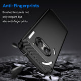 Husa pentru Nothing Phone (2a), Techsuit Carbon Silicone, albastru