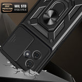 Husa pentru Motorola Moto G54 Power Edition, Techsuit CamShield Series, albastru