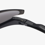 Techsuit Bike Glasses (1806), pentru Cycling and Sport Outdoor Activities, cu UV Protection, Unisex, Black / Blue Mov