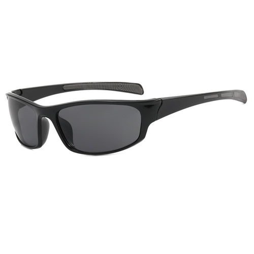 Techsuit Bike Glasses (9937), pentru Cycling, Sport Outdoor Activities, PC, Rectangular Shape, Unisex, Negru