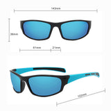 Ochelari de Sport Techsuit (9937), pentru Cycling, Sport Outdoor Activities, PC, Rectangular Shape, Unisex, Black / Verde