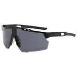 Techsuit Bike Glasses (9963), pentru Cycling, Sport Outdoor Activities, cu PC Frame and Lens, Unisex, Negru